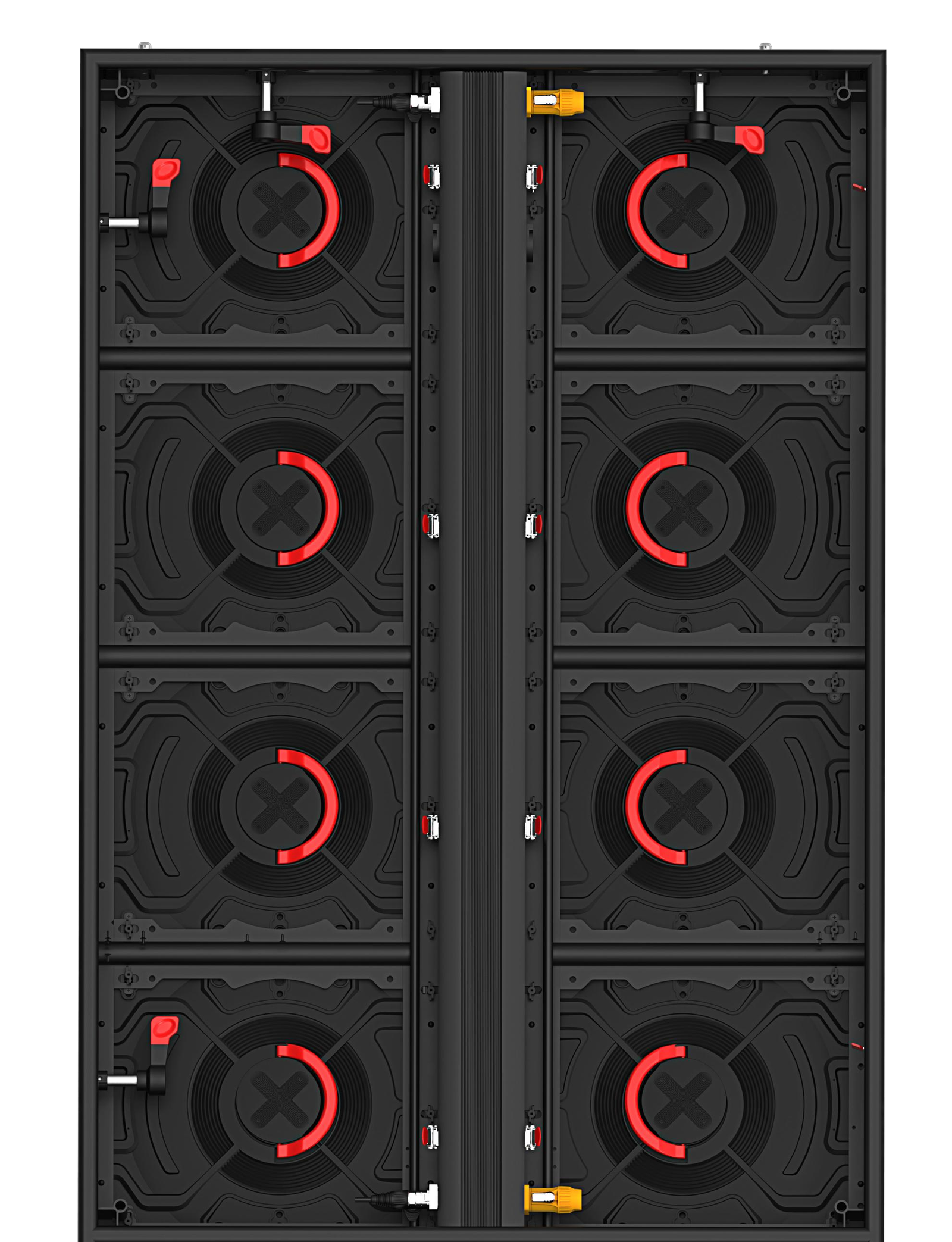 Rear of an 800×1200 mm ES Series cabinet